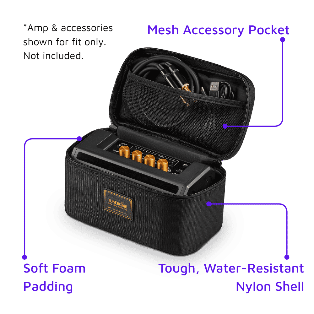 CFG cable free guitar TuneBomb carry case
