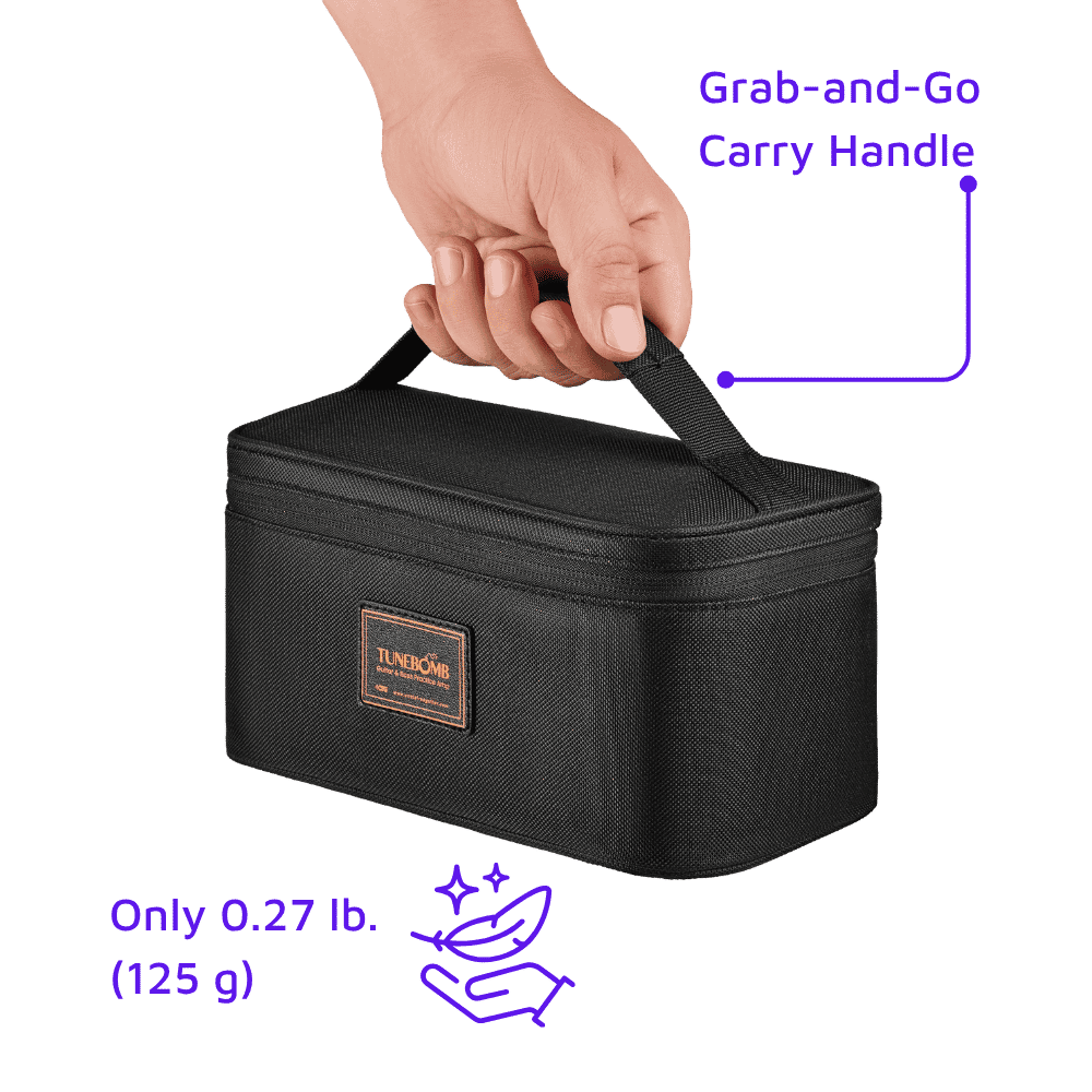 CFG cable free guitar TuneBomb carry case