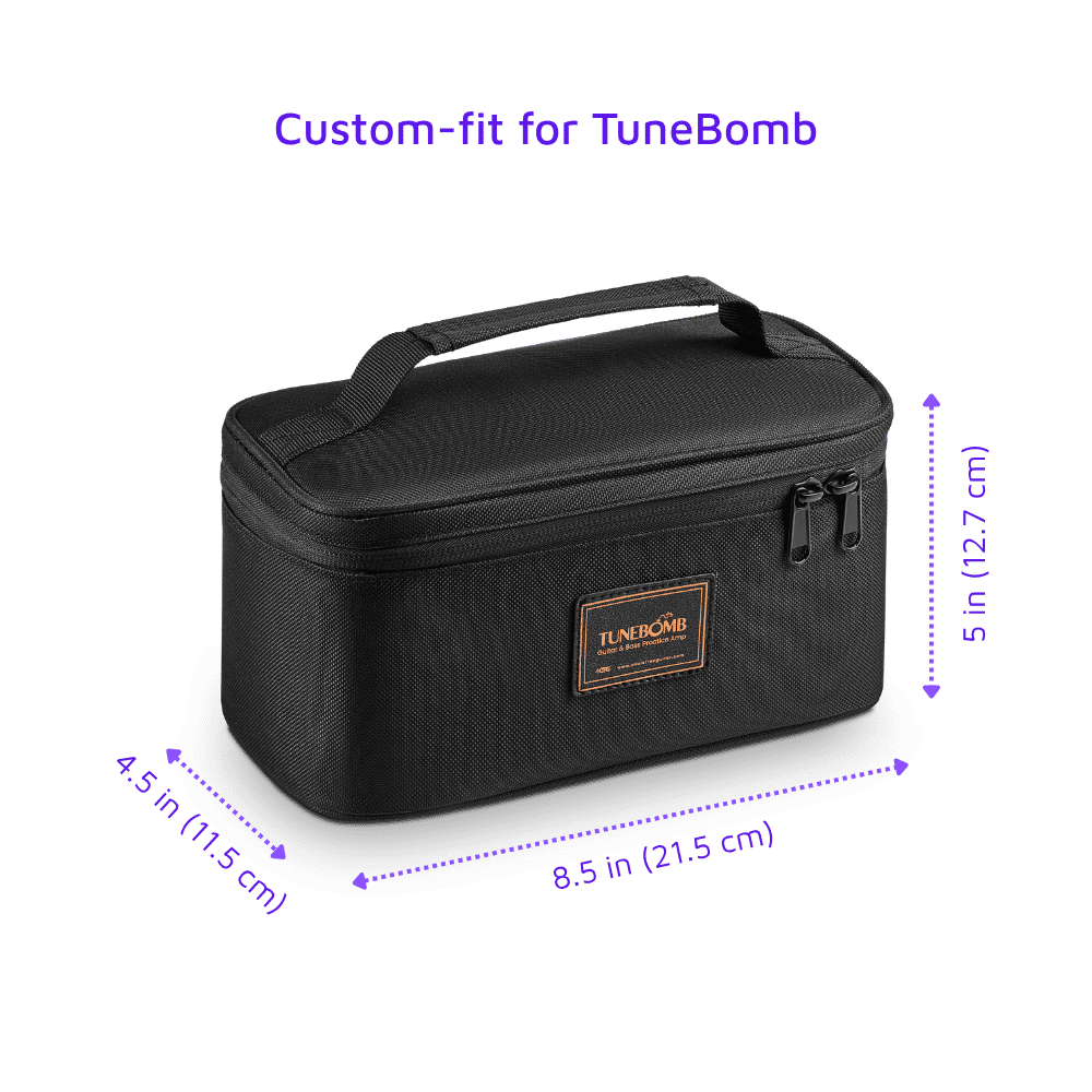 CFG cable free guitar TuneBomb carry case