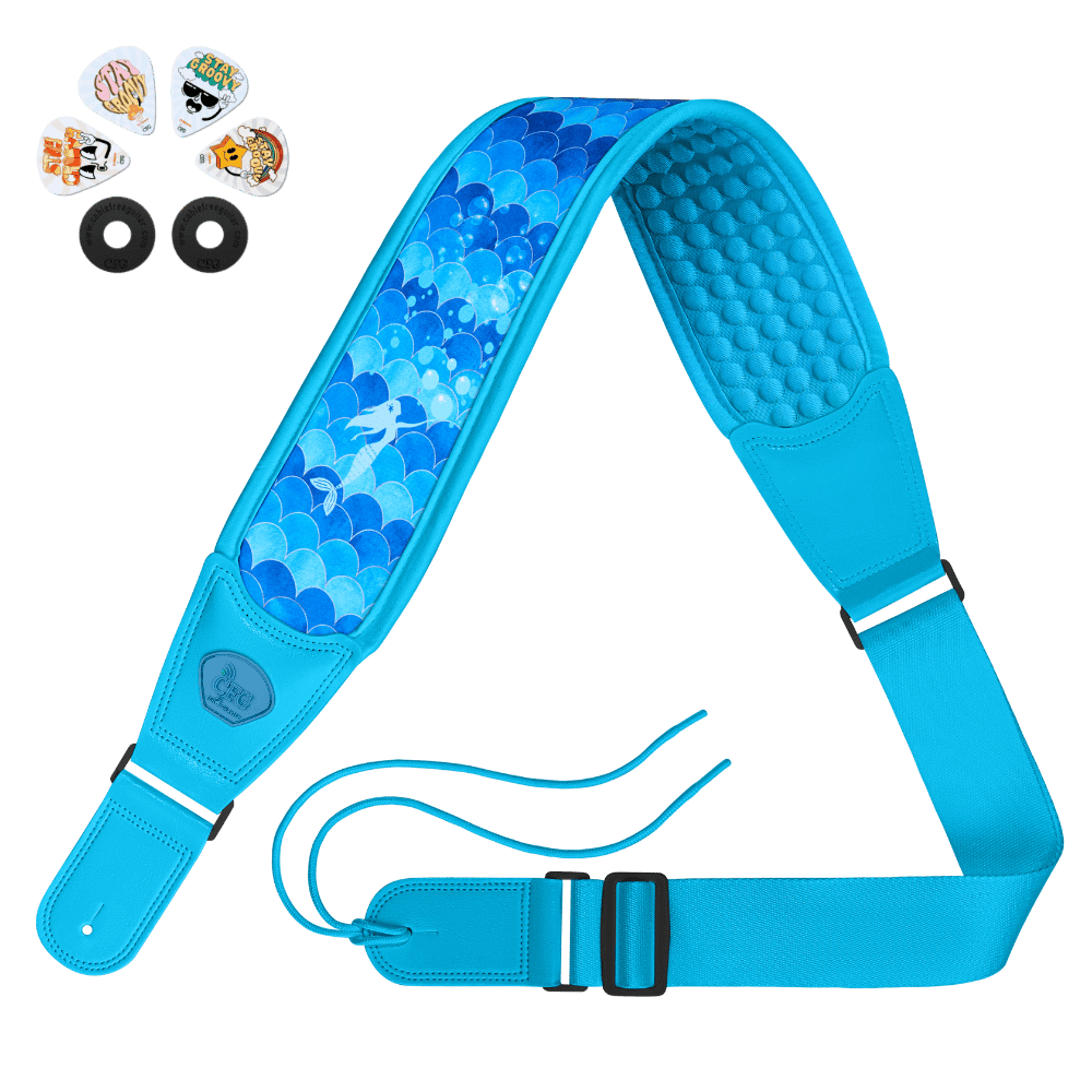 Zero-Gravity Strap for Guitar & Bass