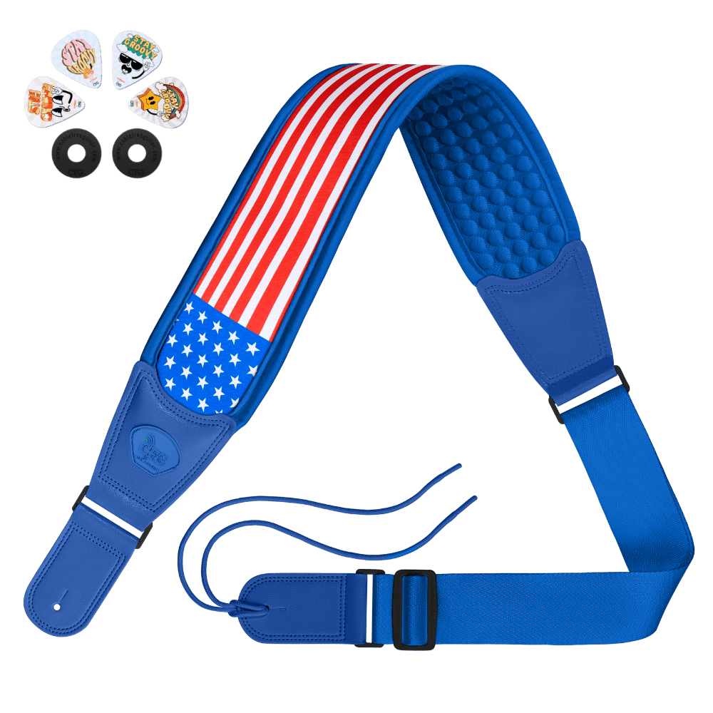 zero gravity strap CFG cable free guitar comfort lightweight no pain anti-slip belt bass guitar heavy comfy comfortable padded cushioned