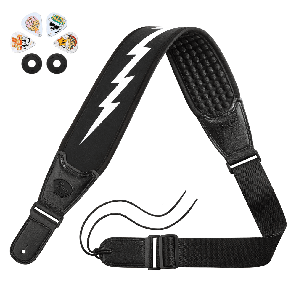 zero gravity strap CFG cable free guitar comfort lightweight no pain anti-slip belt bass guitar heavy comfy comfortable padded cushioned