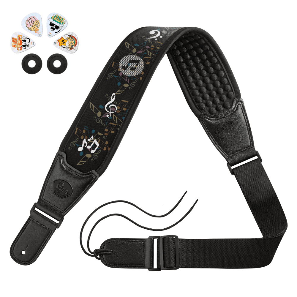 Zero-Gravity Strap for Guitar & Bass