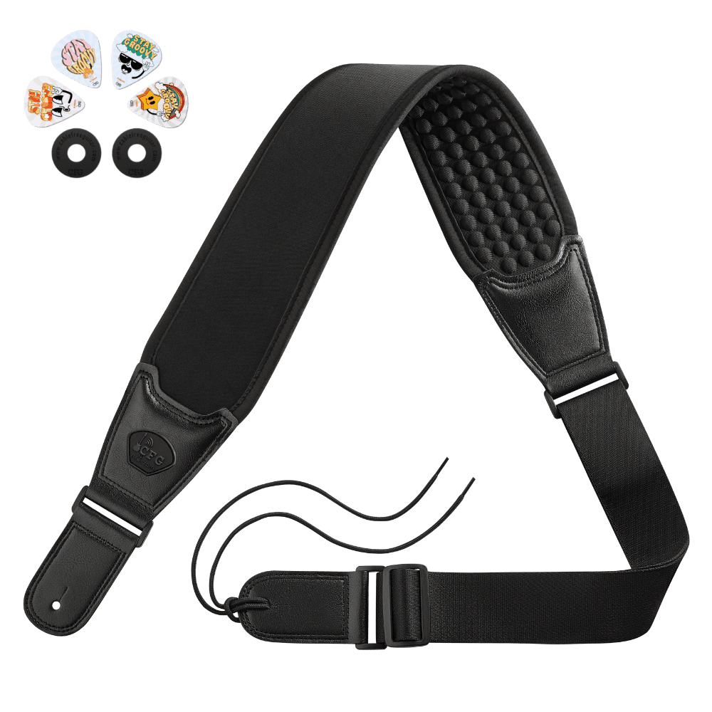 zero gravity strap CFG cable free guitar comfort lightweight no pain anti-slip belt bass guitar heavy comfy comfortable padded cushioned