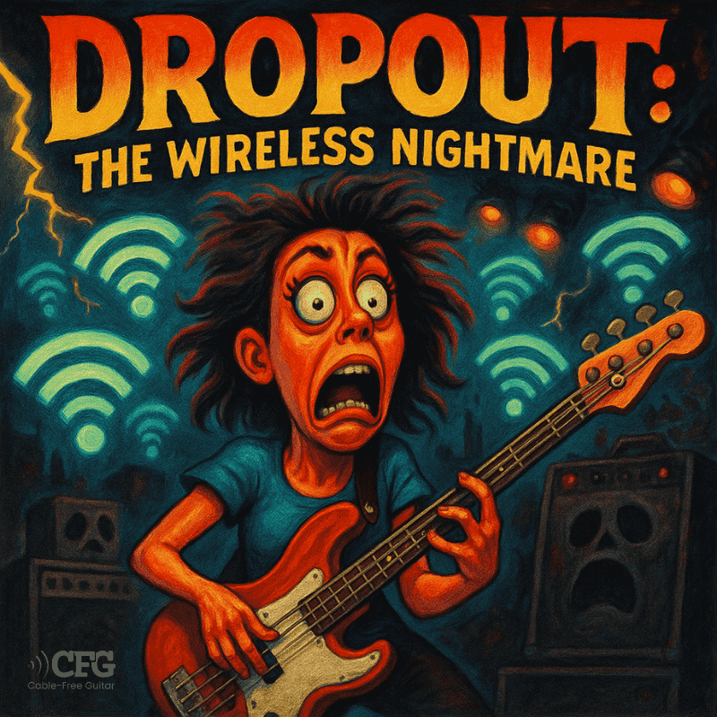 CFG CABLE FREE GUITAR BLOG POST Wireless Woes: Common Budget Wireless Guitar System Problems (and How to Fix 'Em Like a Pro) 