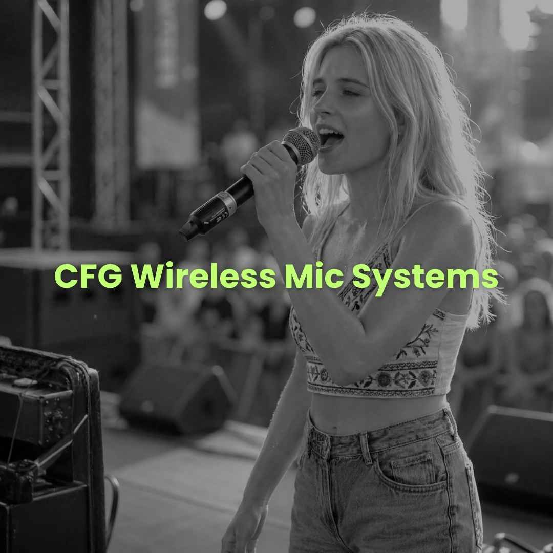 CFG wireless mic systems collection image