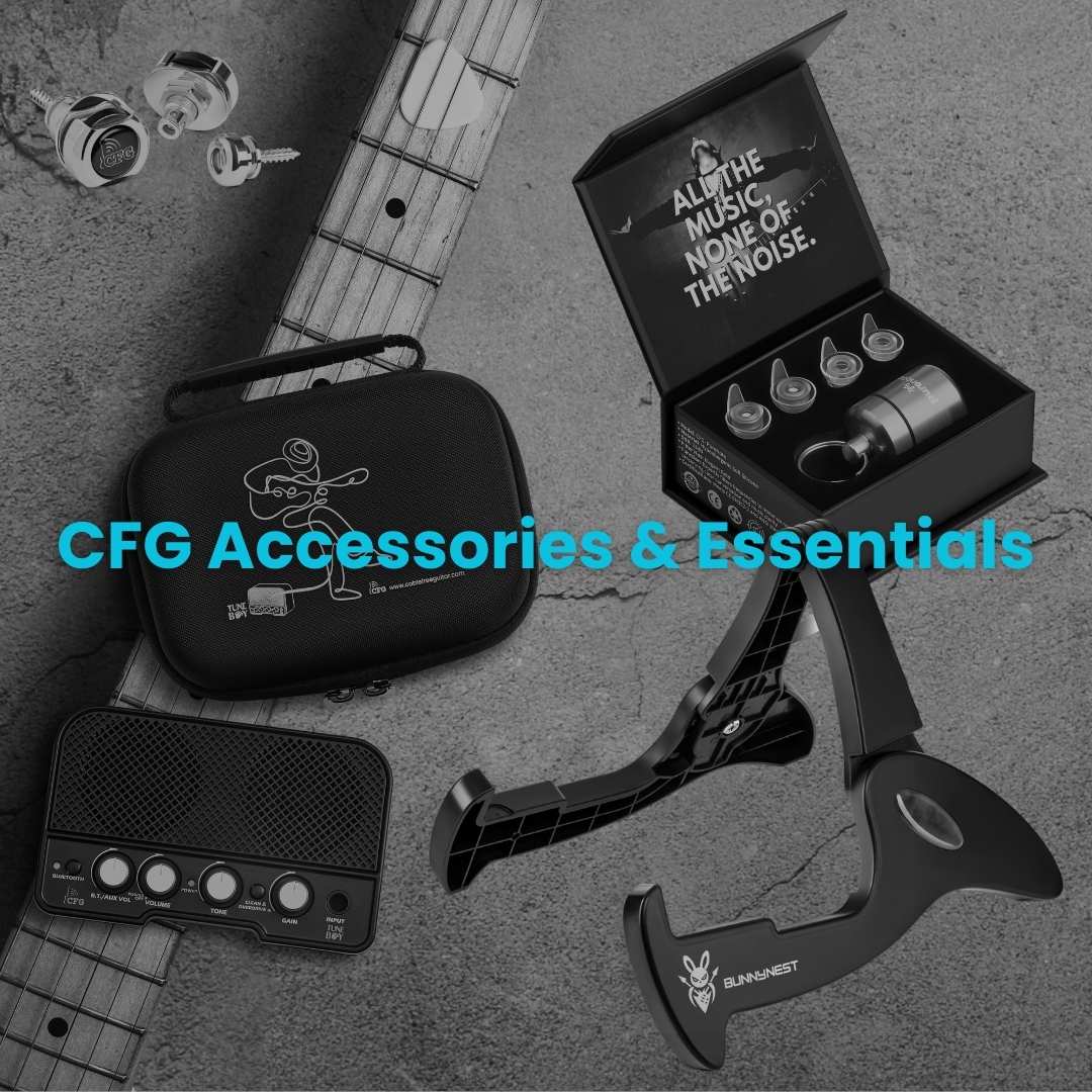 CFG cable free guitar accessories and essentials collection image. 