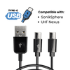 Dual Micro USB Y-Split Charging Cable For the CF-80 & SonikSphere Wireless Systems