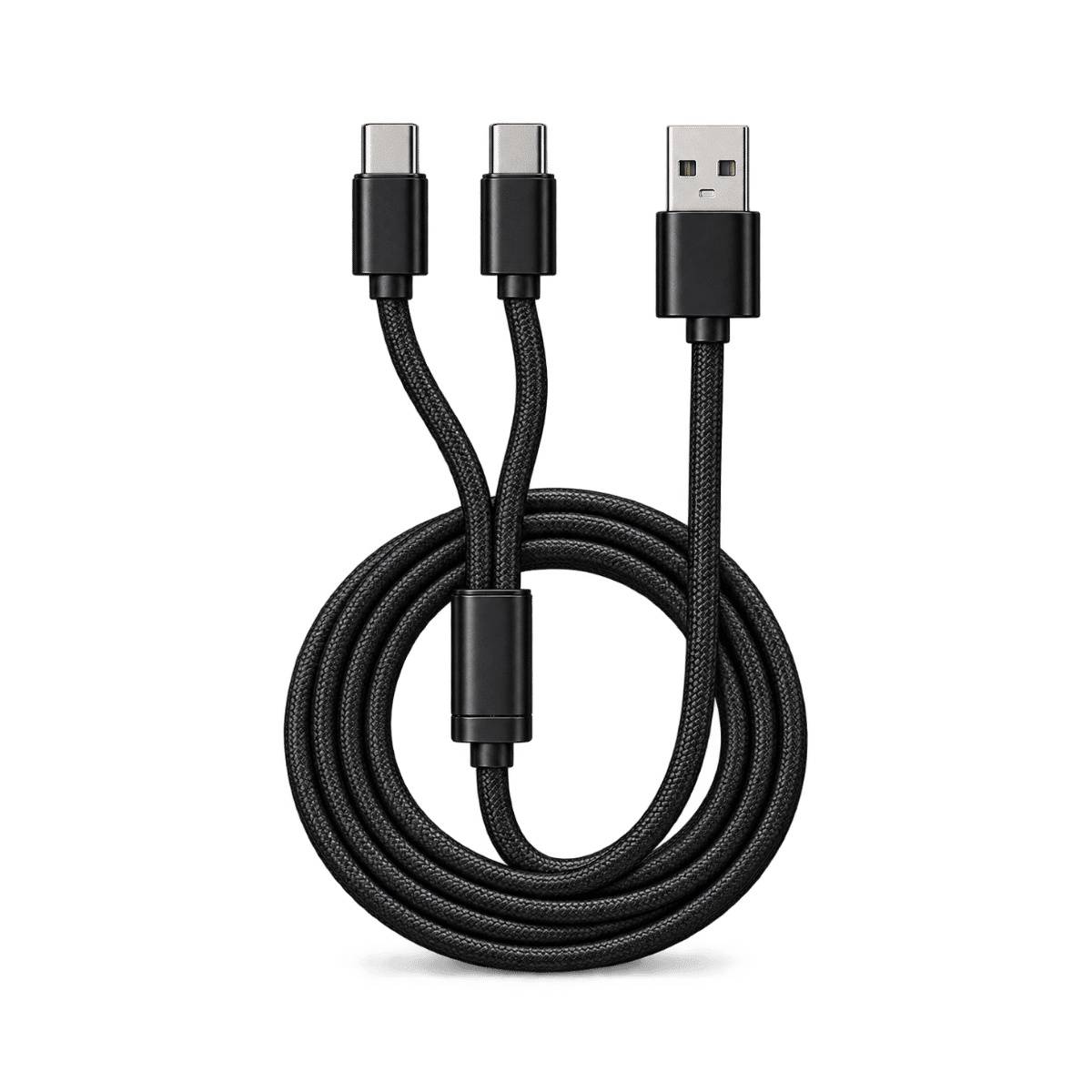 USB-A to USB-C y-split charging cable CFG cable free guitar