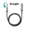 TS extension cable with a straight plug, designed to connect a wireless system transmitter to a guitar.