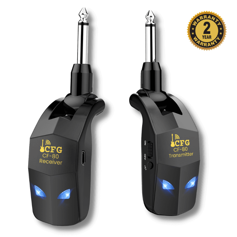 NEW 2023 CFG CF 80 2.4GHz Guitar Bass Wireless System CFG
