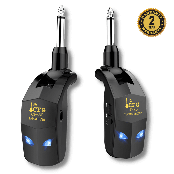 [NEW 2023] CFG™ CF80 2.4GHz Guitar/Bass Wireless System CFG Cable